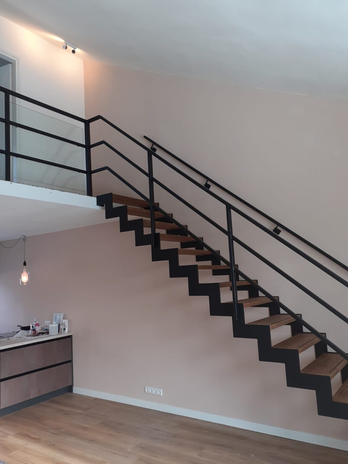 stalen muizentrap met vide